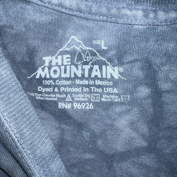 Vintage The Mountain 1998 Ted Blaylock, STEAM ENGINE TRAIN graphic tee, size Lg - Picture 4 of 6